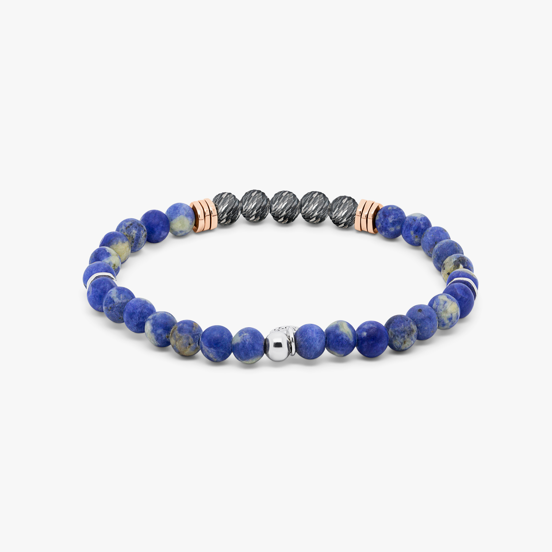 Stonehenge bracelet with sodalite in sterling silver (UK) 3