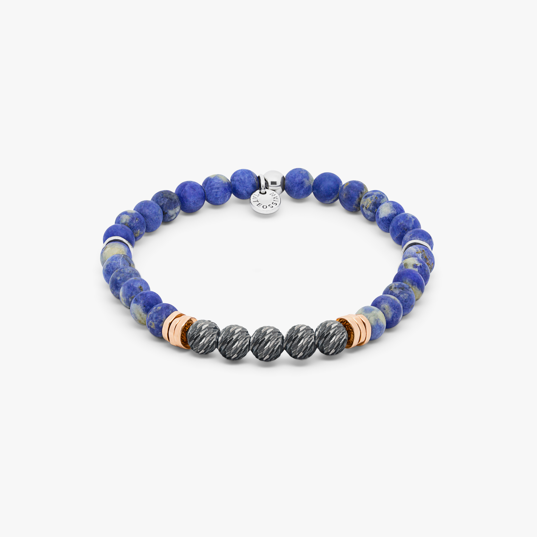 Stonehenge Graffiato Beaded Bracelet Sodalite