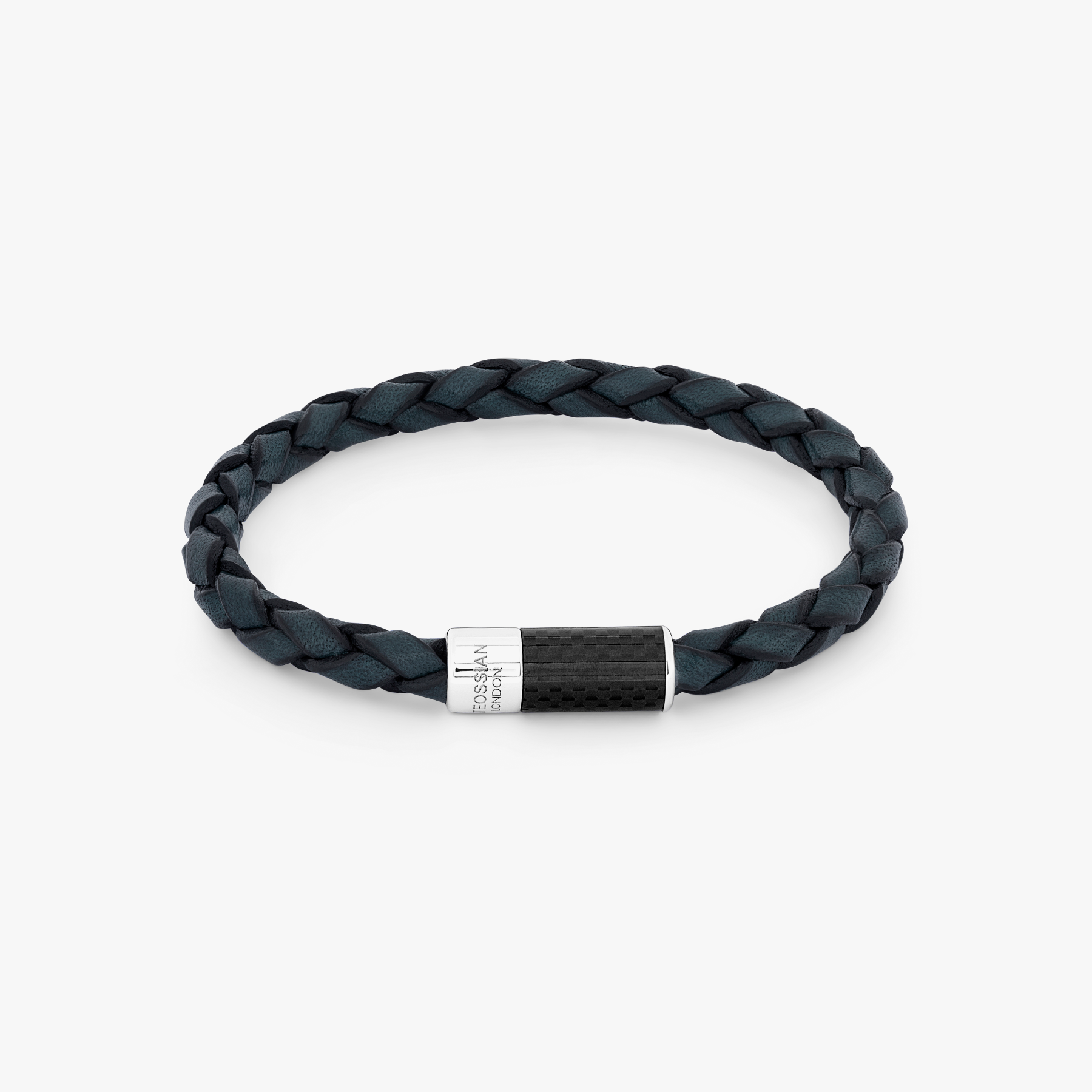 Carbon Pop Leather Bracelet
