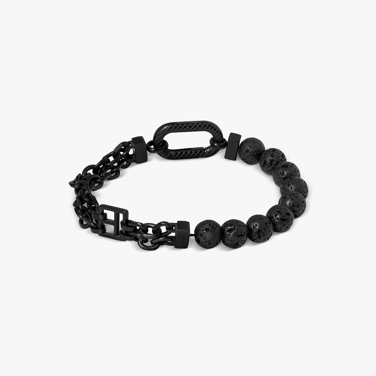 Black IP Plated Stainless Steel Catena Isaac Bracelet