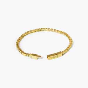 Hellenica Bracelet  In Yellow Gold Plated Silver