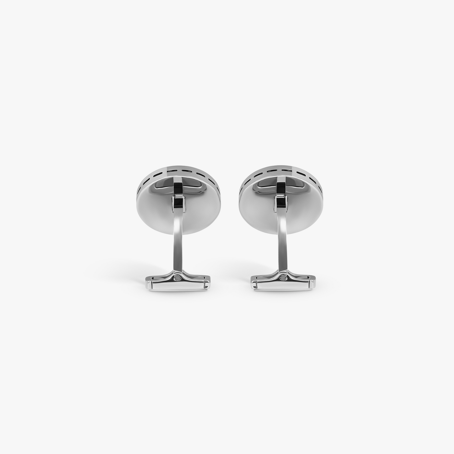 THOMPSON Green Stainless Steel Egyptian Icon Cufflinks