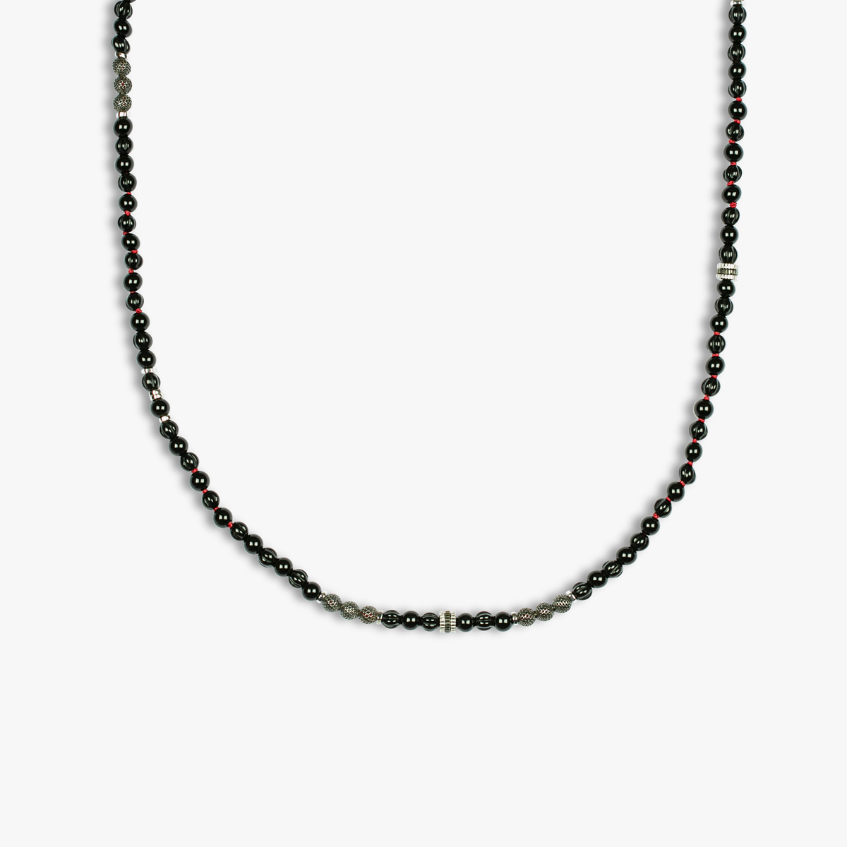 Formentera Layered necklace agate silver