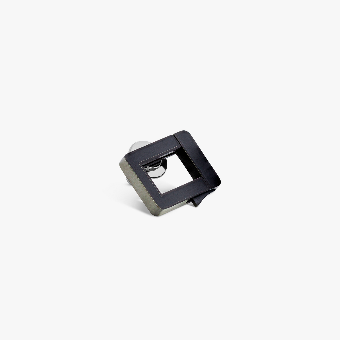 Black IP plated stainless steel Grapheme Pin