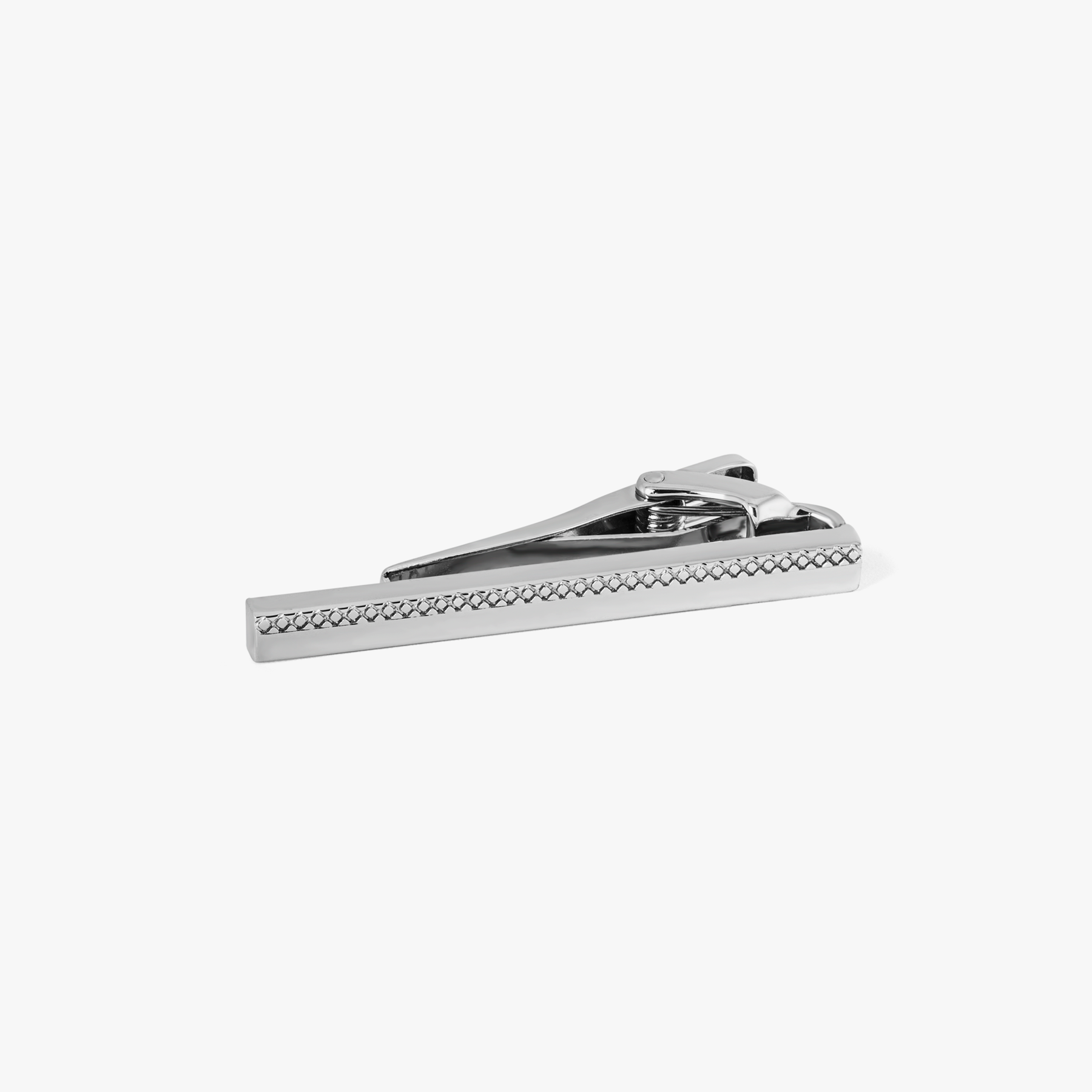 Zen tie clip Palladium plated base metal
