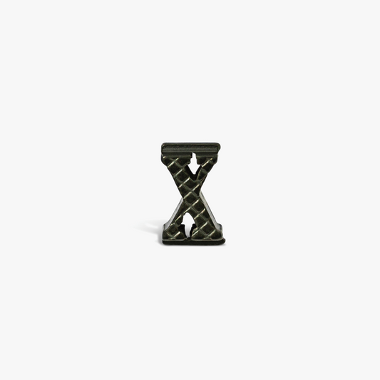 Letter X Grapheme Charm